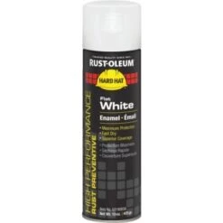 Rust-Oleum 15 Oz High Performance Enamel Flat Spray Paint - White
