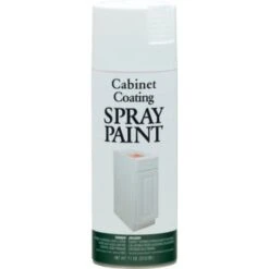 Rust-Oleum Enamel Cabinet Spray Paint, White, 12 Oz
