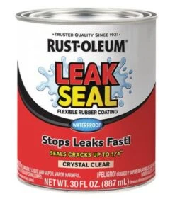 Rust-Oleum 30-Fl. Oz. Leak Seal Crystal Clear Flexible Rubber Coating