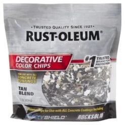 Rust-Oleum Tan Paint Color Flakes Case Of 6
