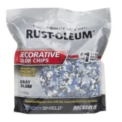 Rust-Oleum Gray Paint Color Flakes Case Of 6