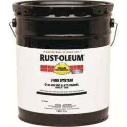 Rust-Oleum 5 Gal White 7400 Interior/exterior Alkyd Enamel Paint