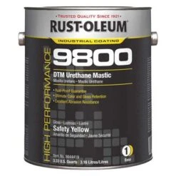 Rust-Oleum Urethane Mastic Coating: Urethane Mastic, Base, Solvent, 9800, 1 Gal Container Size