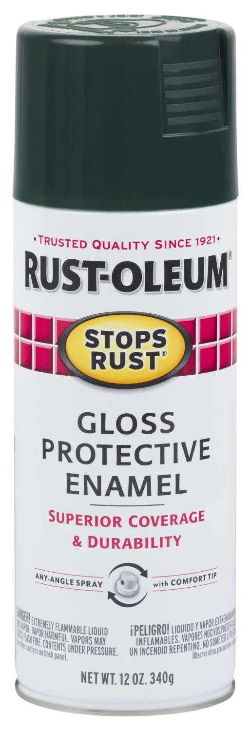 Rust-Oleum 12-Ounce Gloss Dark Hunter Green Spray Paint