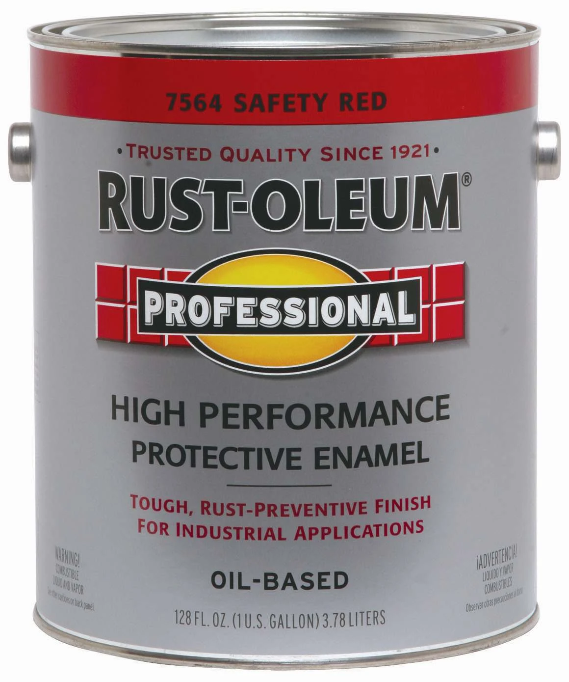 Rust-Oleum 1-Gallon Safety Red Brush-On Protective Enamel - Image 2
