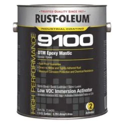 Rust-Oleum Immersion Epoxy Coating Activator: Polyamide Converted Epoxy, 2-Step System Components