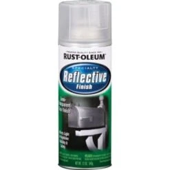 Rust-Oleum Reflective Spray Paint - Clear, 10 Oz, Case Of 6