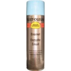 Rust-Oleum Performance Enamel Gloss Spray Paint, Light Blue, 15 Oz, Case Of 6