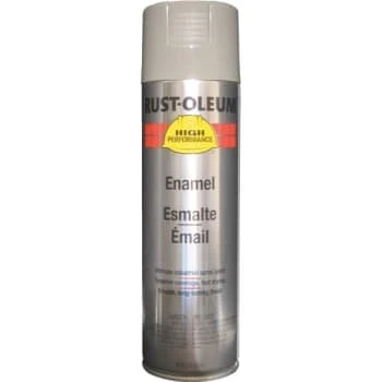 Rust-Oleum Performance Enamel Gloss Spray Paint, Dove Gray, 15 Oz, Case Of 6