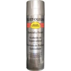Rust-Oleum Performance Enamel Gloss Spray Paint, Stainless, 15 Oz, Case Of 6