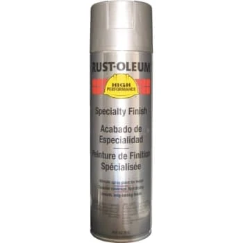 Rust-Oleum Performance Enamel Gloss Spray Paint, Stainless, 15 Oz, Case Of 6