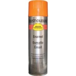 Rust-Oleum Performance Enamel Gloss Spray Paint, 15 Oz, Safety Orange, Case Of 6