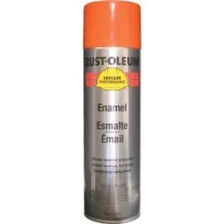 Rust-Oleum Perform Enamel Gloss Spray Paint, 15 Oz, Allison Orange, Case Of 6