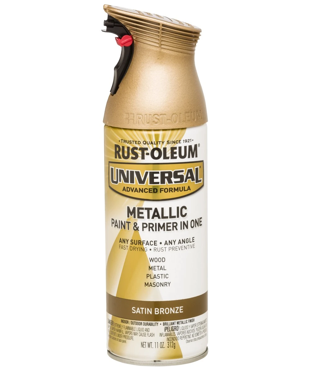 Rust-Oleum 11-Ounce Satin Bronze Metallic Spray Paint