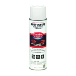 Rust-Oleum 17-Ounce White Industrial Choice Precision Line Marking Spray Paint