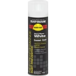 Rust-Oleum High Performance Spray Paint - S/g White, 15 Oz
