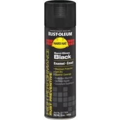 Rust-Oleum High Performance Spray Paint - S/g Black, 15 Oz