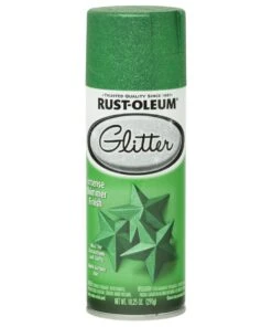 Rust-Oleum 10.25-Ounce Kelly Green Glitter Spray Paint