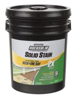 Rust-Oleum 5-Gallon Rock Solid 2x Solid Stain Resurfacer