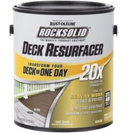 Rust-Oleum 1-Gallon Rock Solid 20x Deck Resurfacer