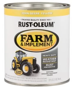 Rust-Oleum 1-Quart Gloss John Deere Yellow Brush-On Paint