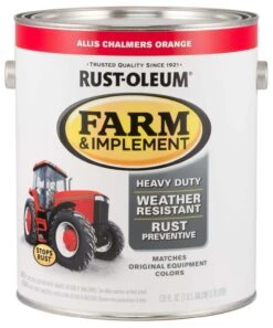 Rust-Oleum 1-Gallon Gloss Allis Chalmers Orange Brush-On Paint
