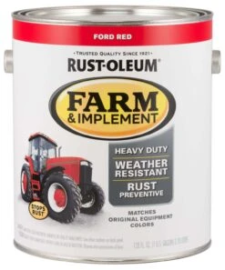 Rust-Oleum 1-Gallon Gloss Ford Red Brush-On Paint