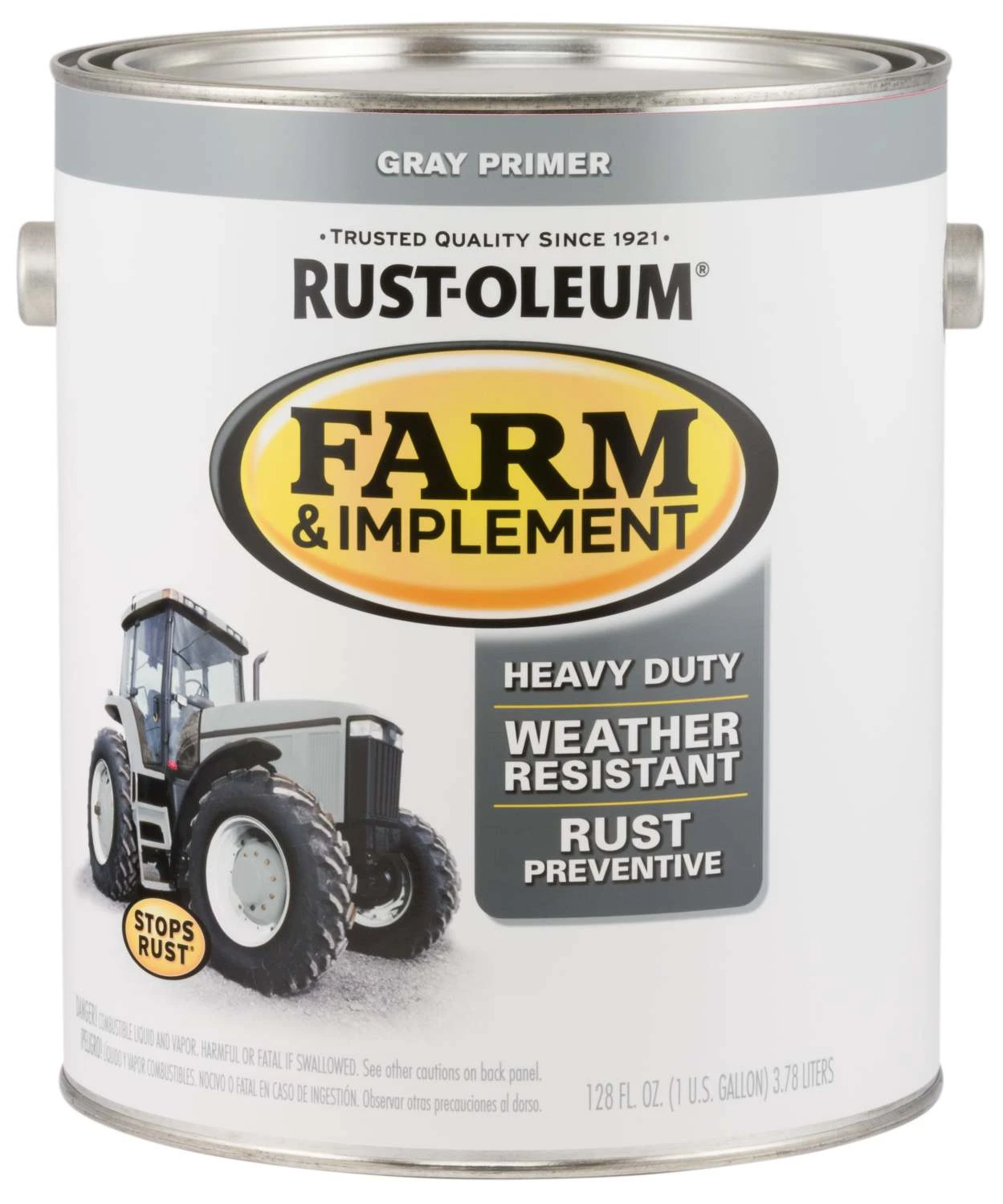Rust-Oleum 1-Gallon Flat Gray Brush-On Primer