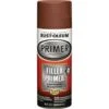 Rust-Oleum 11 Oz Stops Rust Filler And Sandable Primer Spray Flat Red 6pk