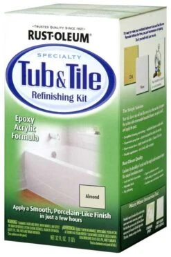 Rust-Oleum Almond Tub And Tile Epoxy Kit