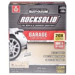 Rust-Oleum 128 Oz Rocksolid Tan 1 Car Garage Floor Coating