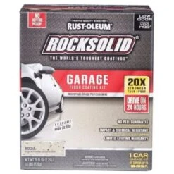 Rust-Oleum 128 Oz Mocha 1 Car Polycuramine Garage Floor Kit