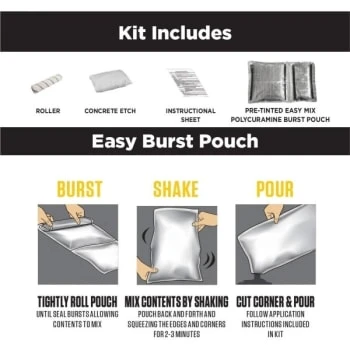 Rust-Oleum 70 Oz Metallic Brilliant Blue Garage Floor Kit Package Of 2 - Image 6