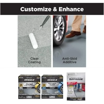 Rust-Oleum 70 Oz Metallic Brilliant Blue Garage Floor Kit Package Of 2 - Image 7