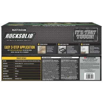 Rust-Oleum 76 Oz Marble Mountain White Garage Floor Kit - Image 2