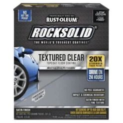 Rust-Oleum Rocksolid 120 Oz Textured Clear Top Coat Floors