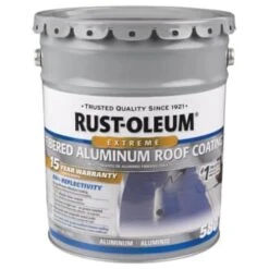 Rust-Oleum 608 Oz 15-Year Fibered Aluminum Roof Coating