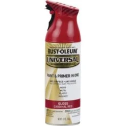 Rust-Oleum Cardinal Red All Surface Gloss Spray Paint And Primer, Package Of 6