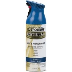 Rust-Oleum Cobalt Blue All Surface Gloss Spray Paint And Primer, Package Of 6