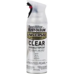 Rust-Oleum 11 Oz Clear Frosted Pearl Spray Paint, Package Of 6