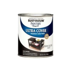 Rust-Oleum QT BLK SG LTX Paint