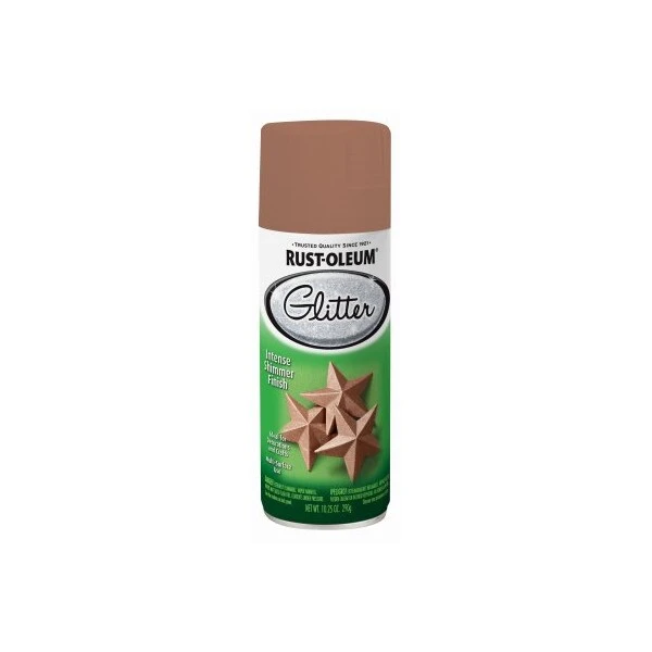 Rust-Oleum Spray Paint Specialty Glitter Rose Gold 10.25 Oz Rose Gold