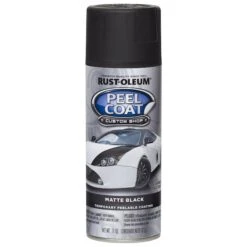 Rust-Oleum Peel Coat Flat/Matte Black Rubber Coating 11 Oz