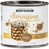 Rust-Oleum Imagine Glitter Gold Water-Based Glitter Paint Interior 50 G/L 8 Oz
