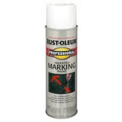 Rust-Oleum Professional White Inverted Marking Paint 15 Oz
