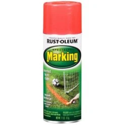 Rust-Oleum Specialty Flat Fluorescent Red Spray Paint 11 Oz