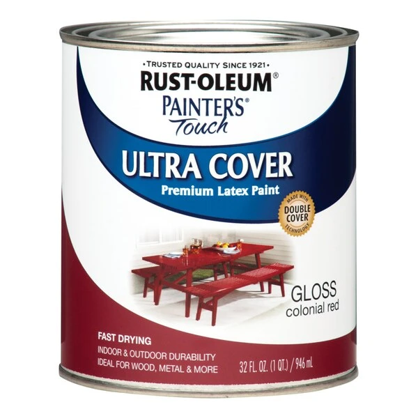 Rust-Oleum Gloss, Red, 1 Gal