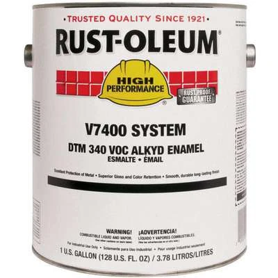 Rust-Oleum Interior/Exterior Paint: For Metal/Wood, Marlin Blue, 1 Gal Size, Oil, Less Than 340g/L, High Gloss - Image 2