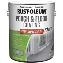 Rust-Oleum Semi Gloss Urethane Modified Acrylic Floor Coating, Dove Gray, 1 Gal.