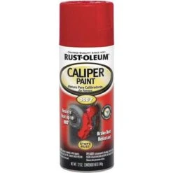 Rust-Oleum Spray Paint: Red, 12 Oz. Net Wt, Gloss, 14 Sq Ft. Coverage